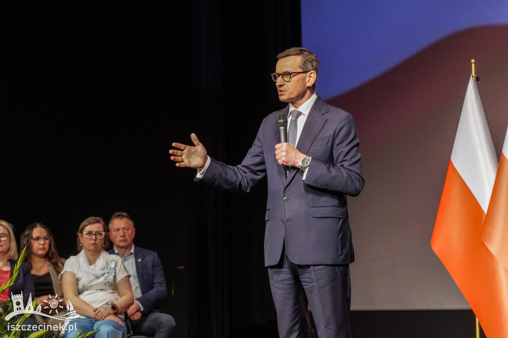 Mateusz Morawiecki w Szczecinku