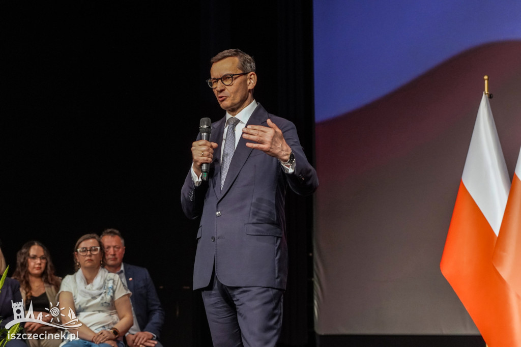 Mateusz Morawiecki w Szczecinku