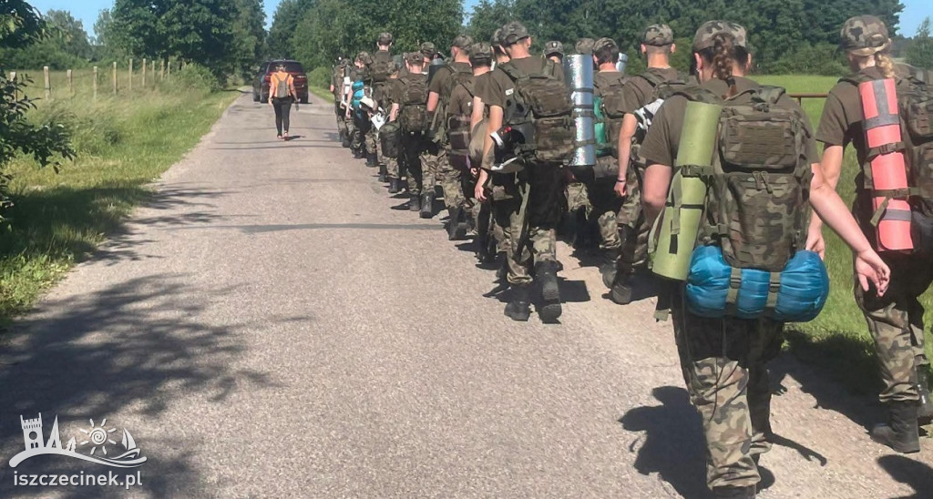 Obóz szkoleniowy kadetów z Białego Boru