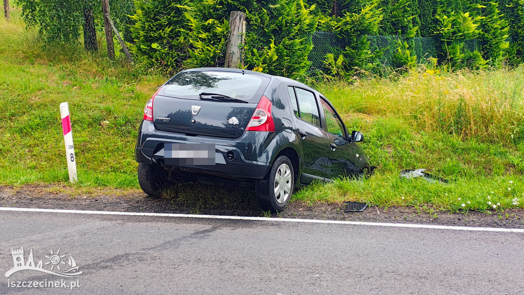 Kia i Dacia zderzyły się na DK20