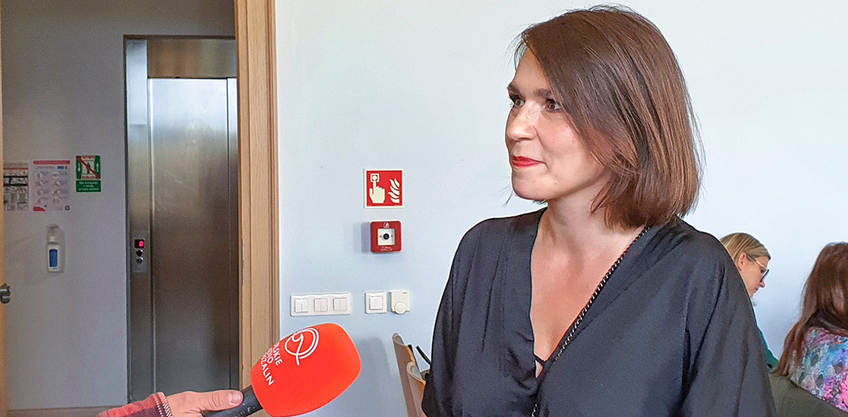 Pisarka, filozofka, „jesieniara”. Mira Marcinów gościła w Mieście Kobiet.