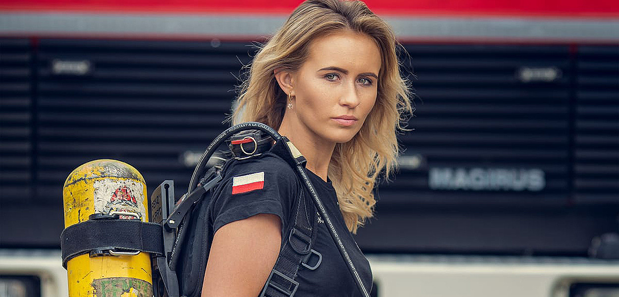 Najpiękniejsza strażaczka w Polsce to nasza krajanka! Odważne, profesjonalne i… pięknie!