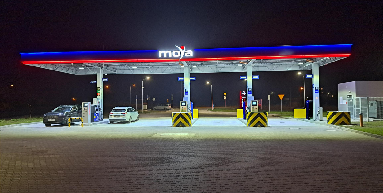 Można już tankować na nowej samoobsługowej stacji MOYA.