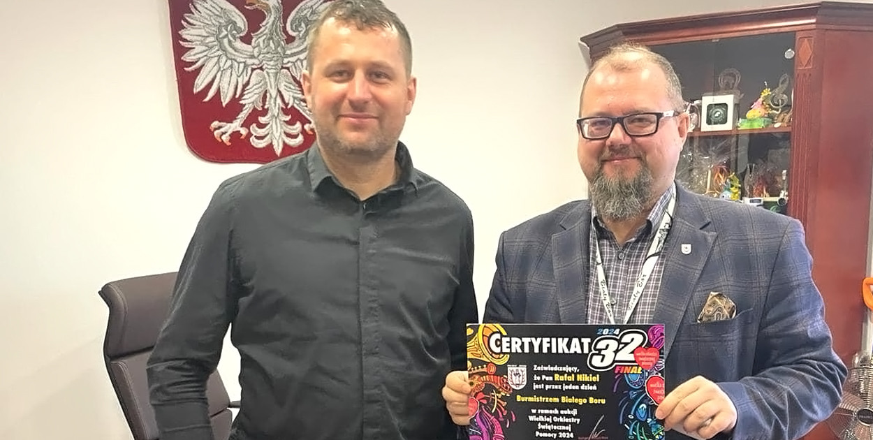 Rafał Nikiel nowym burmistrzem Białego Boru