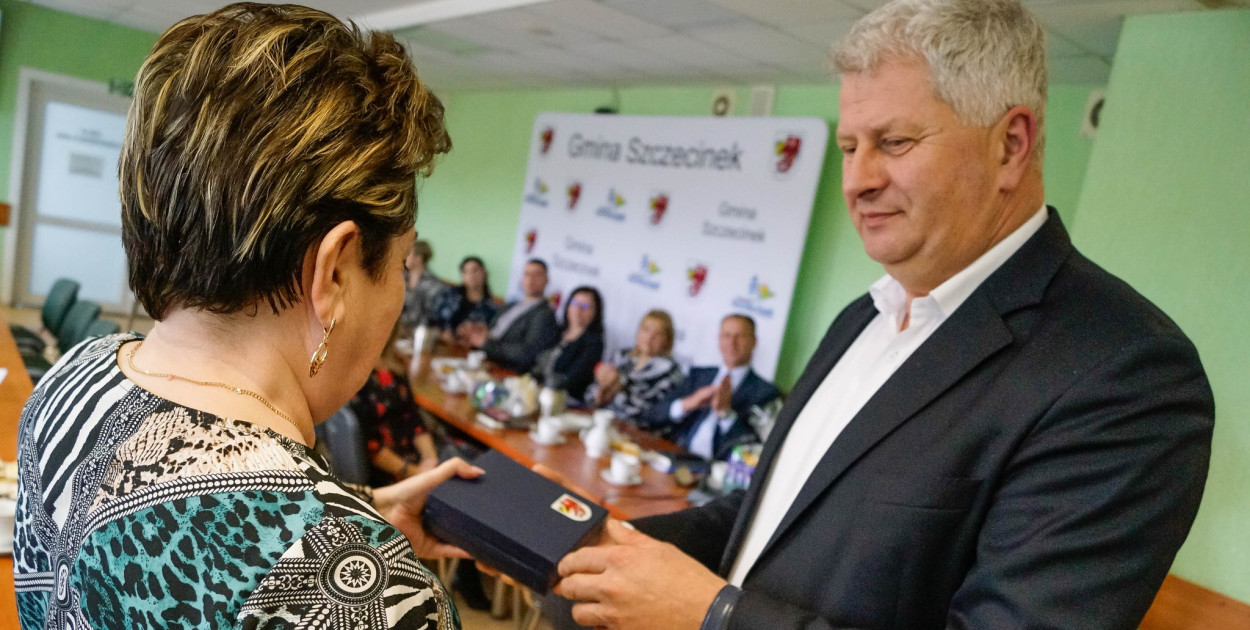 GMINA SZCZECINEK. Pożegnanie radnych na ostatniej sesji tej kadencji
