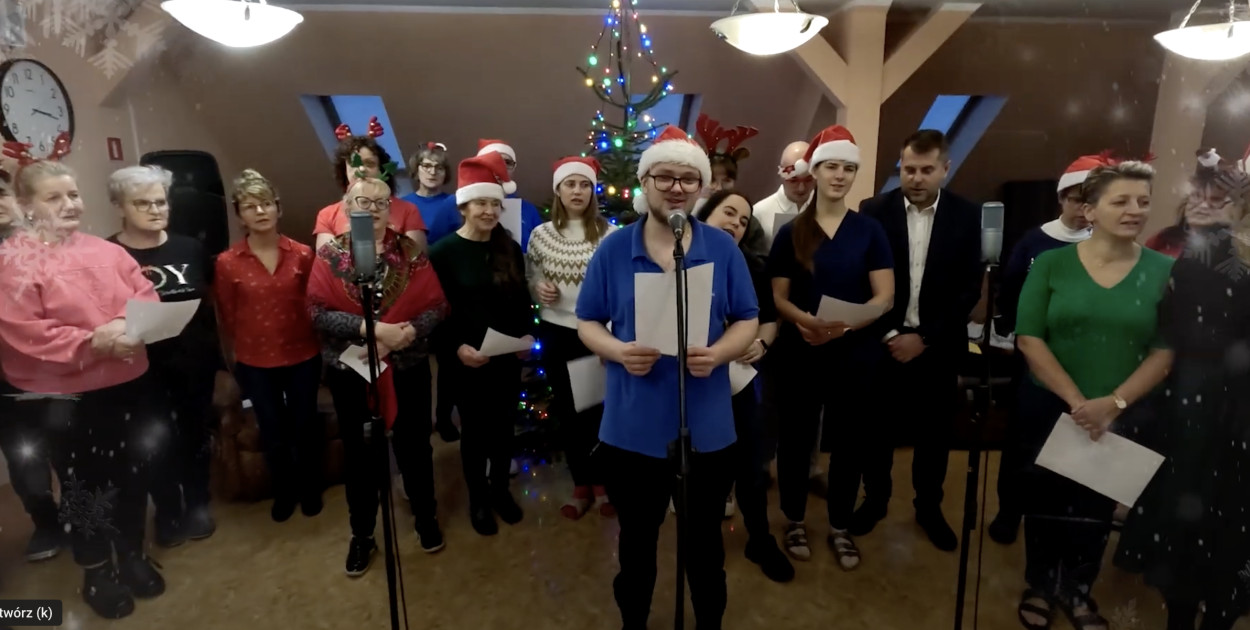 Muzyczne życzenia świąteczne od Centrum Rehabilitacji SM w Bornem Sulinowie