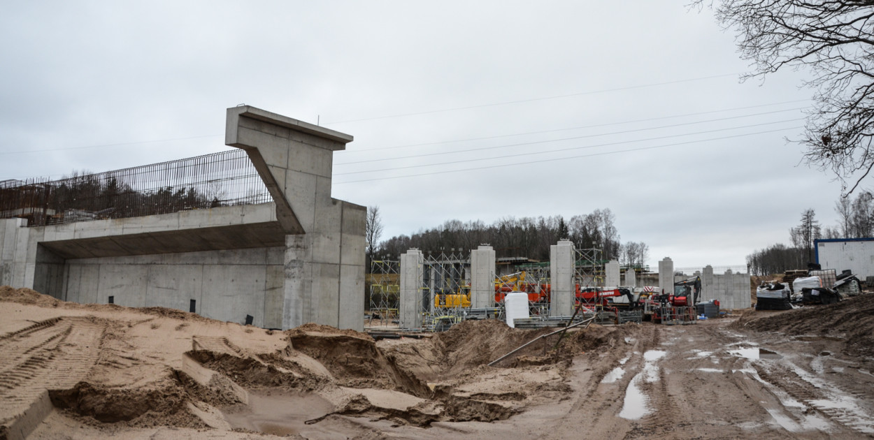 Budowa S11 Bobolice-Szczecinek. Łagodna zima sprzyja pracom