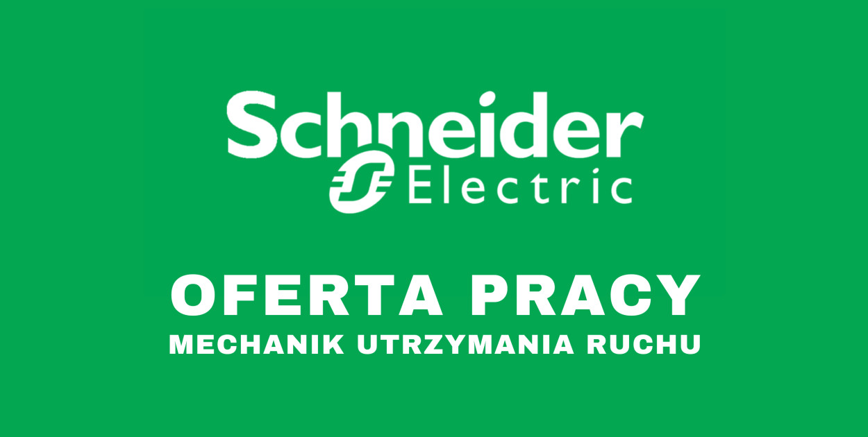 OFERTY PRACY. Mechanik Utrzymania Ruchu – praca w Szczecinku