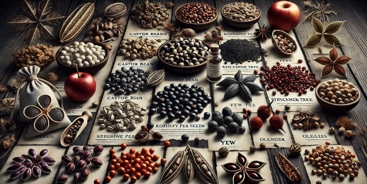 Najbardziej trujące nasiona świata – niezwykłe fakty i przestrogi