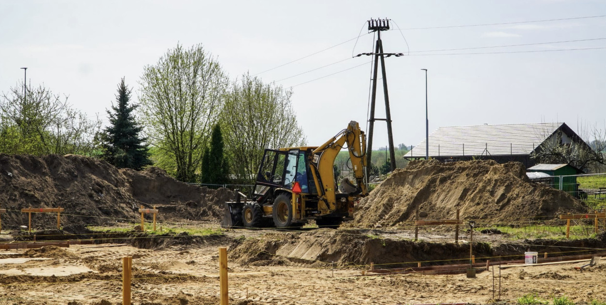 W Barwicach budują żłobek. Budowa postępuje zgodnie z planem