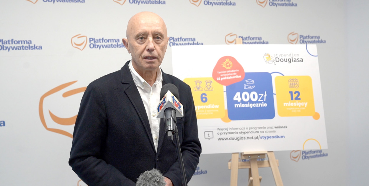 Jerzy Hardie - Douglas oficjlanie wykluczony z Platformy Obywatelskiej