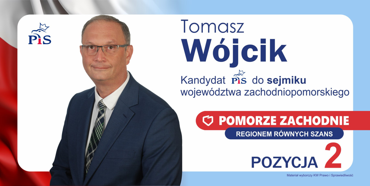 Pierwszy wicewojewoda zachodniopomorski ze Szczecinka kandydatem PiS do Sejmiku