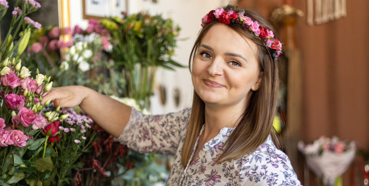 Natura jest bardzo inspirująca! Monika Czapla o pasji do kwiatów, florystycznych trendach i sekretach długowiecznych bukietów