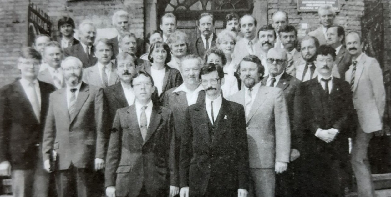 Fot. UM Szczecinek Pierwsi demokratycznie wybrani radni Szczecinka, rok 1990