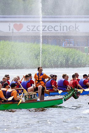 Smocze łodzie wróciły na Trzesiecko. Święto Wody 2025-9053