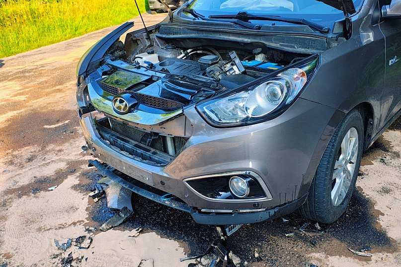 Miejsce wypadku pod Silnowem – zobacz zdjęcia