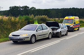 Poranna kolizja na DK11-9113