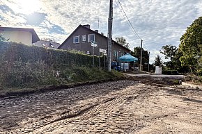 Ruszył długo oczekiwany remont drogi w Sporem-9157