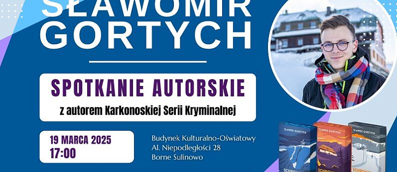 Spotkanie autorskie ze Sławomirem Gortychem