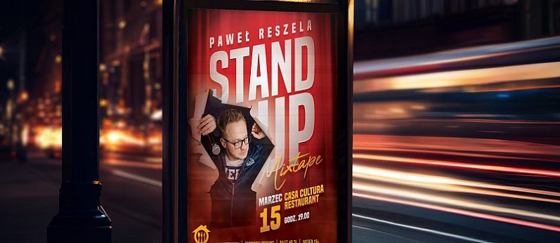 Paweł Reszela - Stand-up w Casa Cultura Restaurant