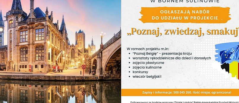 „Poznaj, zwiedzaj, smakuj” - zaproszenie do udziału w projekcie-869