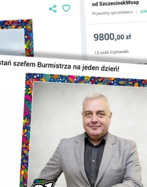 Prawie 20 tys. złotych za dzień pracy burmistrza i serce WOŚP-31047