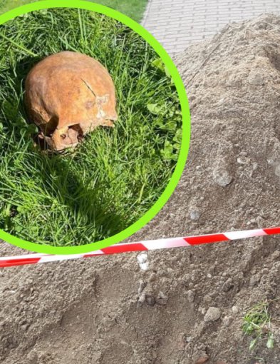 Podczas prac ziemnych odnaleziono ludzkie szczątki-38251