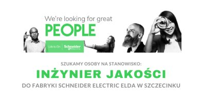 Schneider Electric Elda w Szczecinku zatrudni: INŻYNIER JAKOŚCI-38346