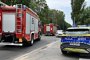 Wypadek na ulicy Kościuszki w Szczecinku: Kobieta ranna, droga była zablokowana-40028