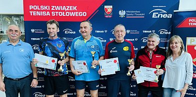 Antoni Biedziuk na podium w Grand Prix Polski Masters-41931