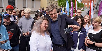 Adrian Zandberg w Szczecinku: czas pożegnać dwóch panów-46835