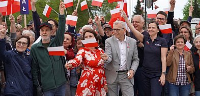 „Obywatele Naprzód” – wiec polityczny w Białym Borze-46843