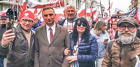 Ruch Obrony Granic rośnie w siłę. Byli tam...