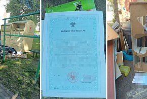 Odpady i ubrania porzucone na ulicach. Straż Miejska w Szczecinku podejmuje działa-47033