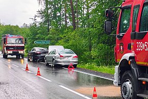 Kolizja za kolizją na DK25. Nie zdążyli wyhamować-47570