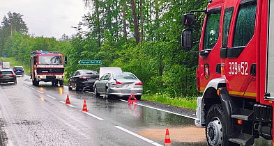 Kolizja za kolizją na DK25. Nie zdążyli wyhamować-47570