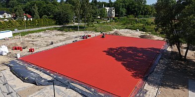 Nowe boisko, siłownia i strefa gier. Inwestycja nabiera kształtów. -47917
