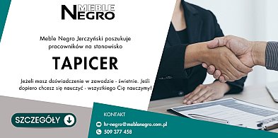 Meble Negro poszukuje tapicera. Nauczymy Cię zawodu!-48094