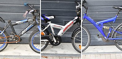 Szczecineccy policjanci szukają właścicieli trzech rowerów-48116