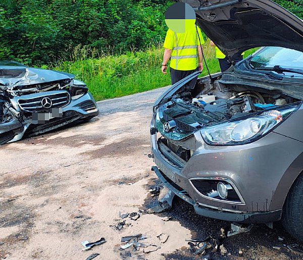 Wypadek pod Silnowem. Są ranni, w tym dziecko-48302