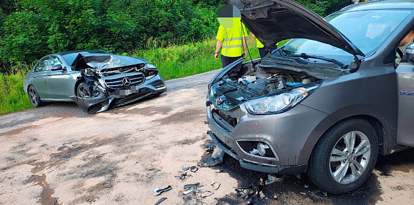 Wypadek pod Silnowem. Są ranni, w tym dziecko - 48302