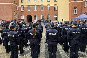 Nowi policjanci zasilili zachodniopomorski garnizon.-48373