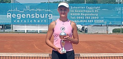 TENIS: Zacięty finał i II miejsce Alicji Szwedy w Ratyzbonie-48861
