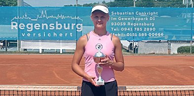 TENIS: Zacięty finał i II miejsce Alicji Szwedy w Ratyzbonie-48861