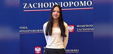 Uzdolniona uczennica szczecineckiego STO z kolejnymi sukcesami-49057