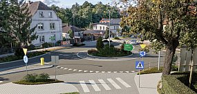 Kolejne skrzyżowanie będzie rondem. 