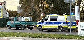 Kierowca tego busa chciał przechytrzyć policję.