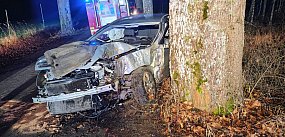 Poważny wypadek pod Storkowem.