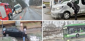 Skrajnie trudne warunki w Szczecinku.