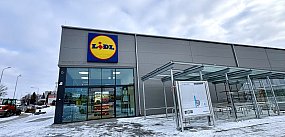 Drugi Lidl w Szczecinku już gotowy.